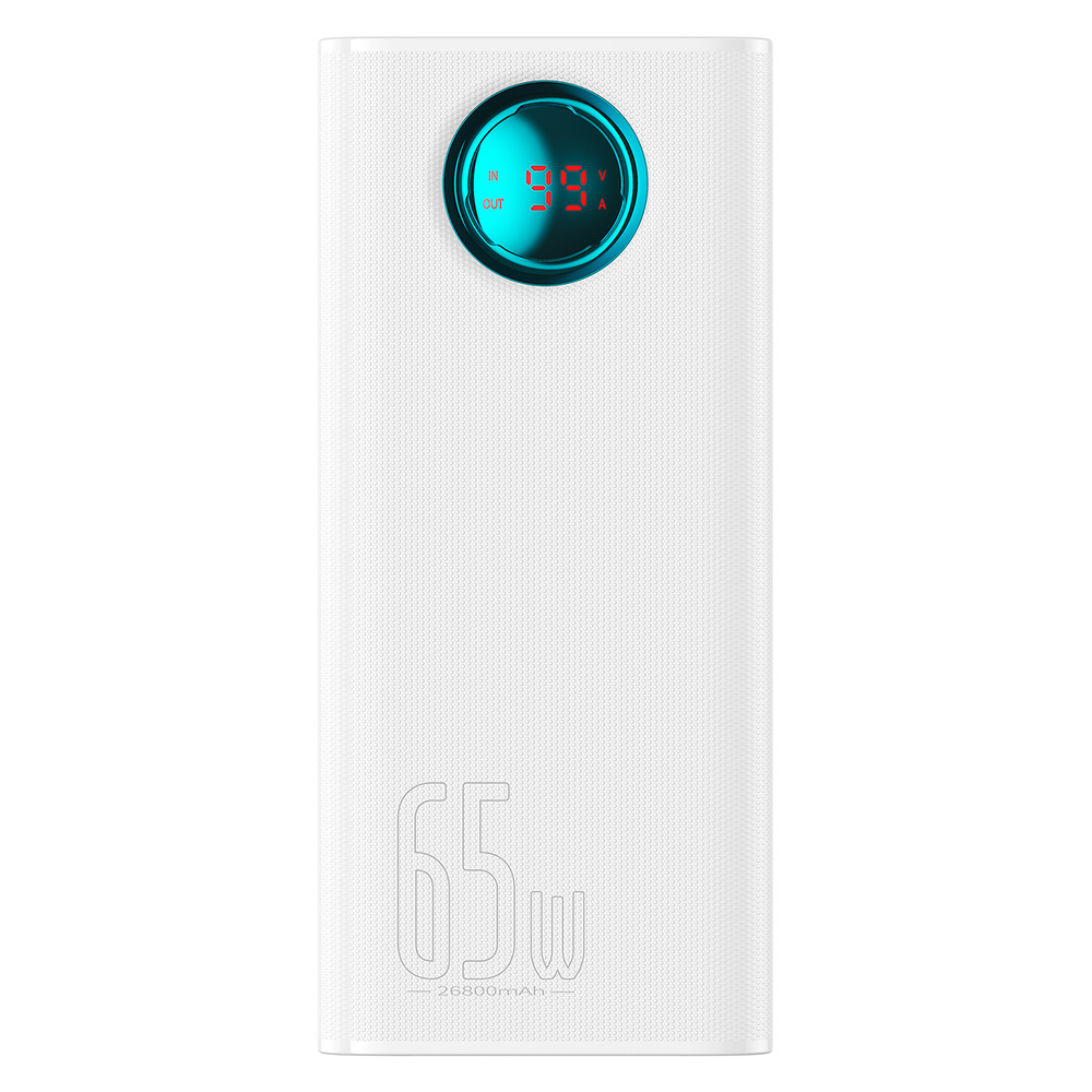 Внешний аккумулятор Baseus Amblight C+4U 26800mAh 65W - Stellar White