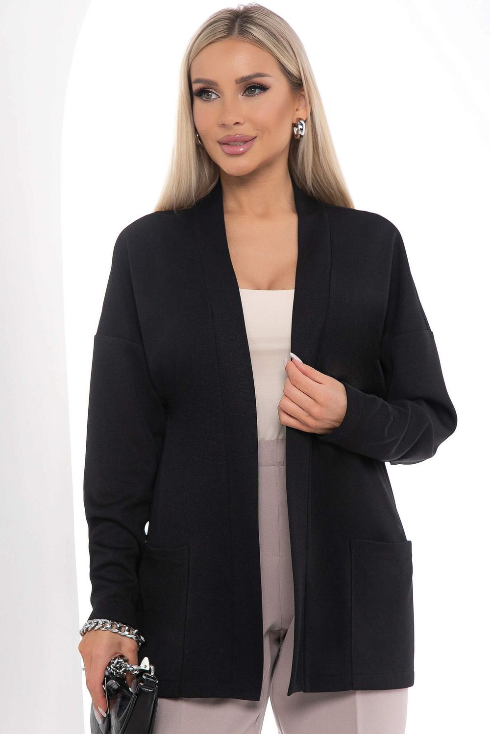 Кардиган "Анника" (черный) Б9014 LT Collection