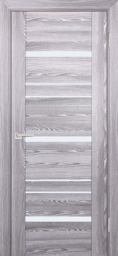 Дверь PSK-3 / Цвет Ривьера грей / белый лакобель / Двери PROFILO PORTE