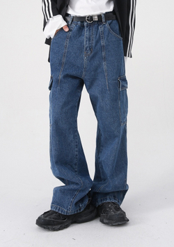 Джинсы STUFF "Cargo" Синий