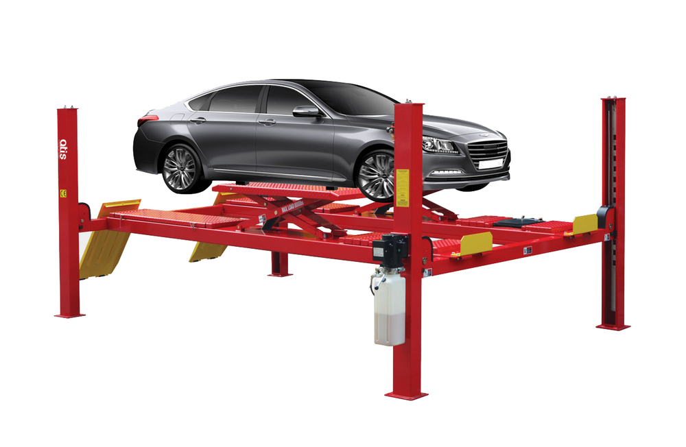 A445AWX (PEAK 410AWX) Подъемник четырехстоечный, двухуровневый 4,5 т., под 3D сход-развал