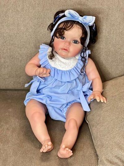 Кукла Реборн мягконабивная 60см в пакете (FA-181A)