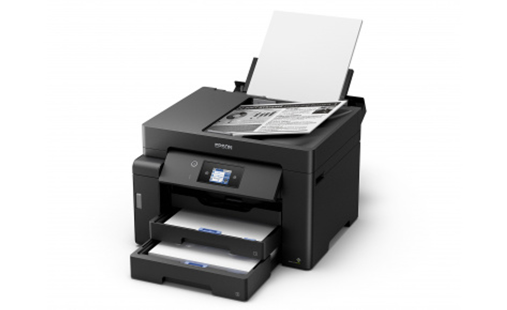 МФУ струйное ЧБ Epson M15140 А3+, C11CJ41404, 25 стр/мин, WIFI, Duplex, Ethernet, USB, ADF