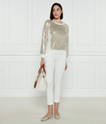 Брюки Liu Jo - экрю(WXX046 TS896)