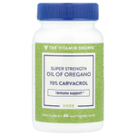 The Vitamin Shoppe, Масло орегано Super Stength, 60 жидких растительных капсул (45 мг на капсулу)