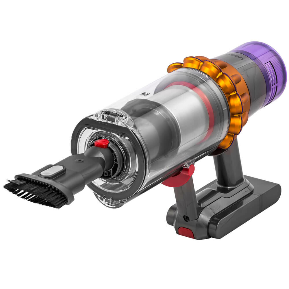 Вертикальный пылесос Dyson V15 Detect absolute SV47, yellow/nickel