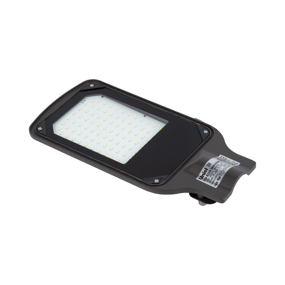 ULV-R25H-50W-6500K IP65 GREY Светильник светодиодный уличный консольный. Дневной белый свет 6500K. Угол 110 градусов. TM Uniel