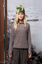 Худи Nothomme Blue Monte Lightweight Hooded Fleece Shirt "Rock Gray"