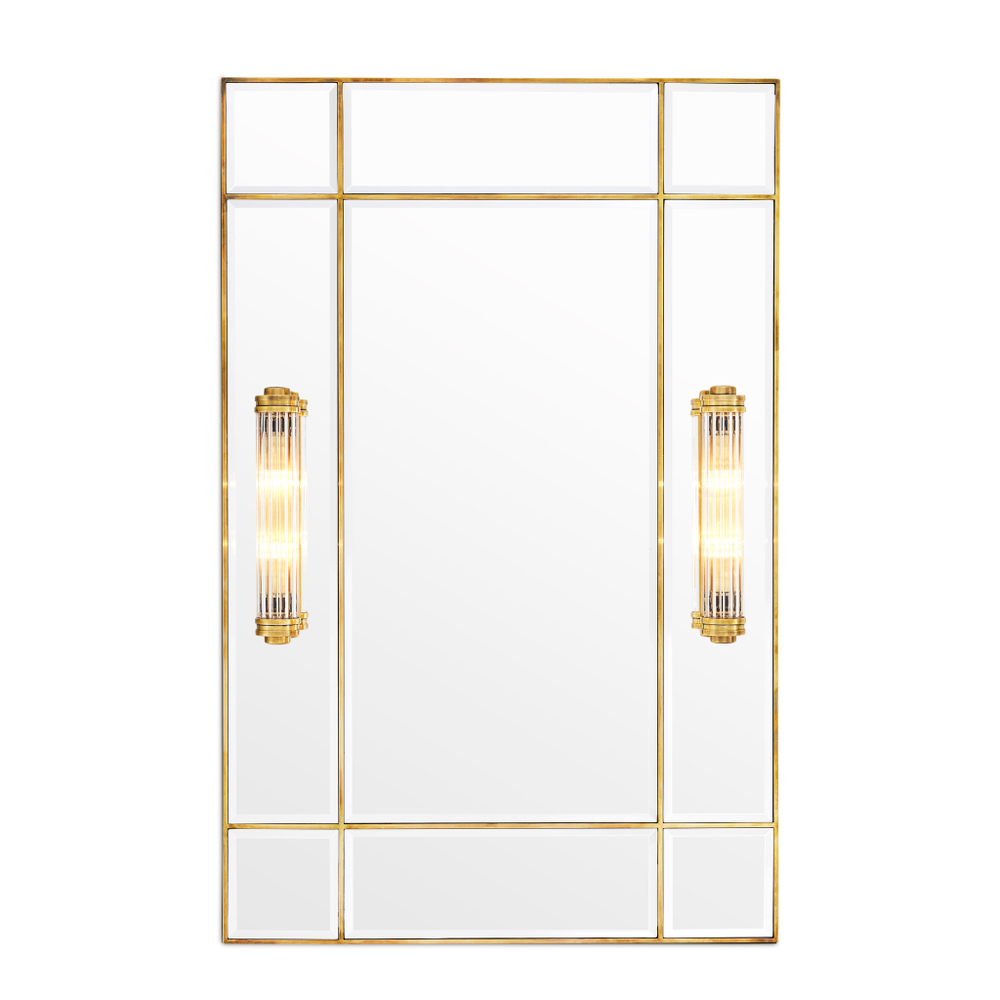 Зеркало с бра Mirror Beaumont with light арт.112921