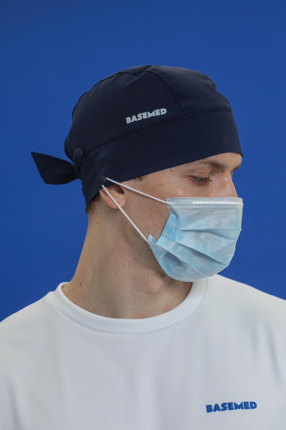 Шапочка с фиксаторами мужская