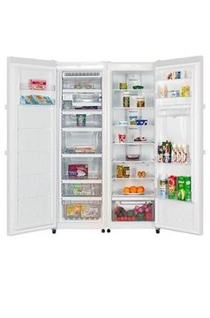 Холодильник SBS HIBERG RF-35D NFW+FR-35LD NFWr