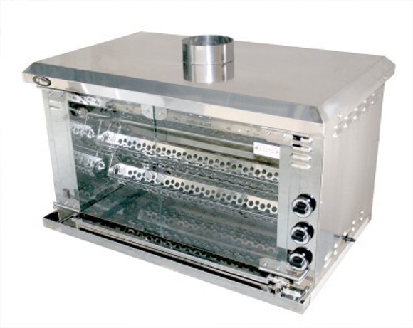 Гриль карусельный газовый для кур Ф4К1Г (арт.11101)