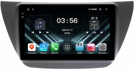 Магнитола для Mitsubishi Lancer 9 (CS), Cedia, Evolution 7-9 (CT) - FarCar DX3060M монитор 9.5" IPS на Android 13, 4+64Гб, CarPlay