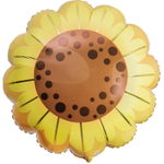 Фольгированный шар-фигура «Подсолнух», 53 см