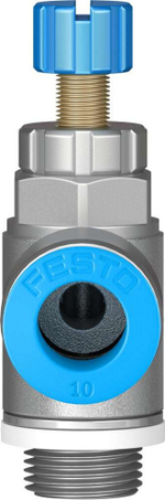 Дроссель с обратным клапаном Festo GRLA-1/4-QS-10-RS-D