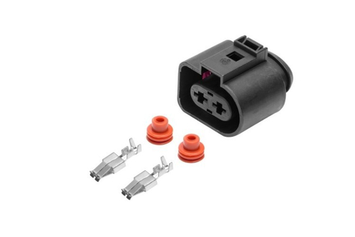 Разъем 1J0973752 2-х контактный датчика вентилятора, вторичного насоса VAG (CARGEN)