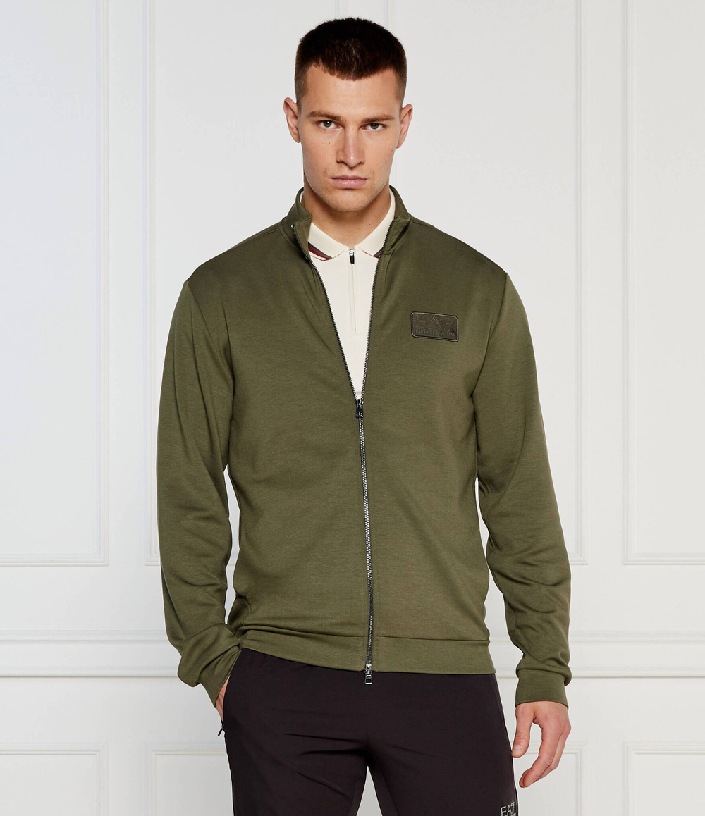 Худи EA7 - оливковый(6DPM83 PJZKZ)