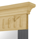 Зеркало Хельсинки в прихожую в деревянной раме