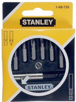 Набор вставок 1/4 НЕХ 25 мм из 7 предметов Stanley 1-68-735