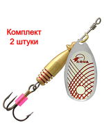 Блесна вертушка COLAN 14,0g, лепесток № 4, цвет CL-04