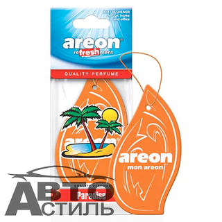 Ароматизатор сухой AREON  Refreshment МОН Парадайс  поштучно