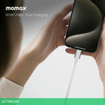 Кабель Momax Elite DC30D USB-C/USB-C 1.5м Black