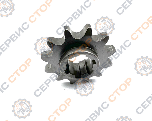 Звездочка первичного вала редуктора почвофрезы с шестерёнчатым приводом Z-12