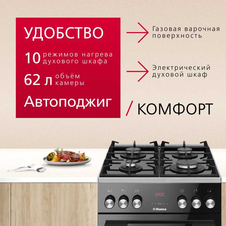 Комбинированная плита Hansa FCML59325