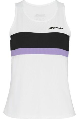 Женский топ теннисный Babolat Padel Tank Woman - белый