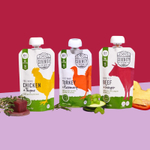 Serenity Kids, говядина травяного откорма с имбирем, горохом, болгарским перцем и брокколи, для детей от 6 месяцев, 99 г (3,5 унции)