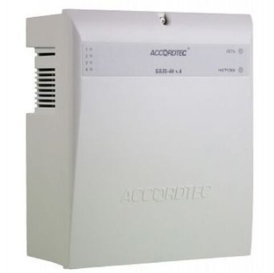 ББП-40 v.4 исп.1 Блок бесперебойного питания в пластиковом корпусе под АКБ 7 Ач