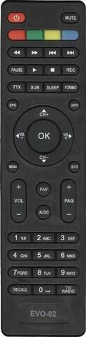 Пульт Huayu EVO-02 (EVO II) для ресивера