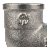 Водорозетка STOUT SFT 0039 - 1/2" (для стальных труб, латунь никелированная)