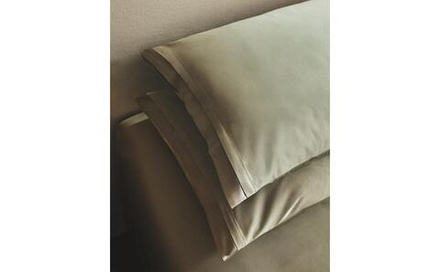 Наволочка Zara Home сатин, хлопок 95%, однотонный, 6174/091 · арт. 6174/091