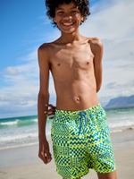 Плавки для мальчика Next E90-236, Ярко-зеленый, Синий