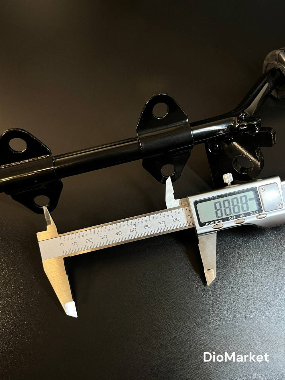 подножка водителя центральная в сборе мопед Delta дельта