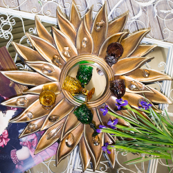 Зеркало Объект мечты Кассис голд