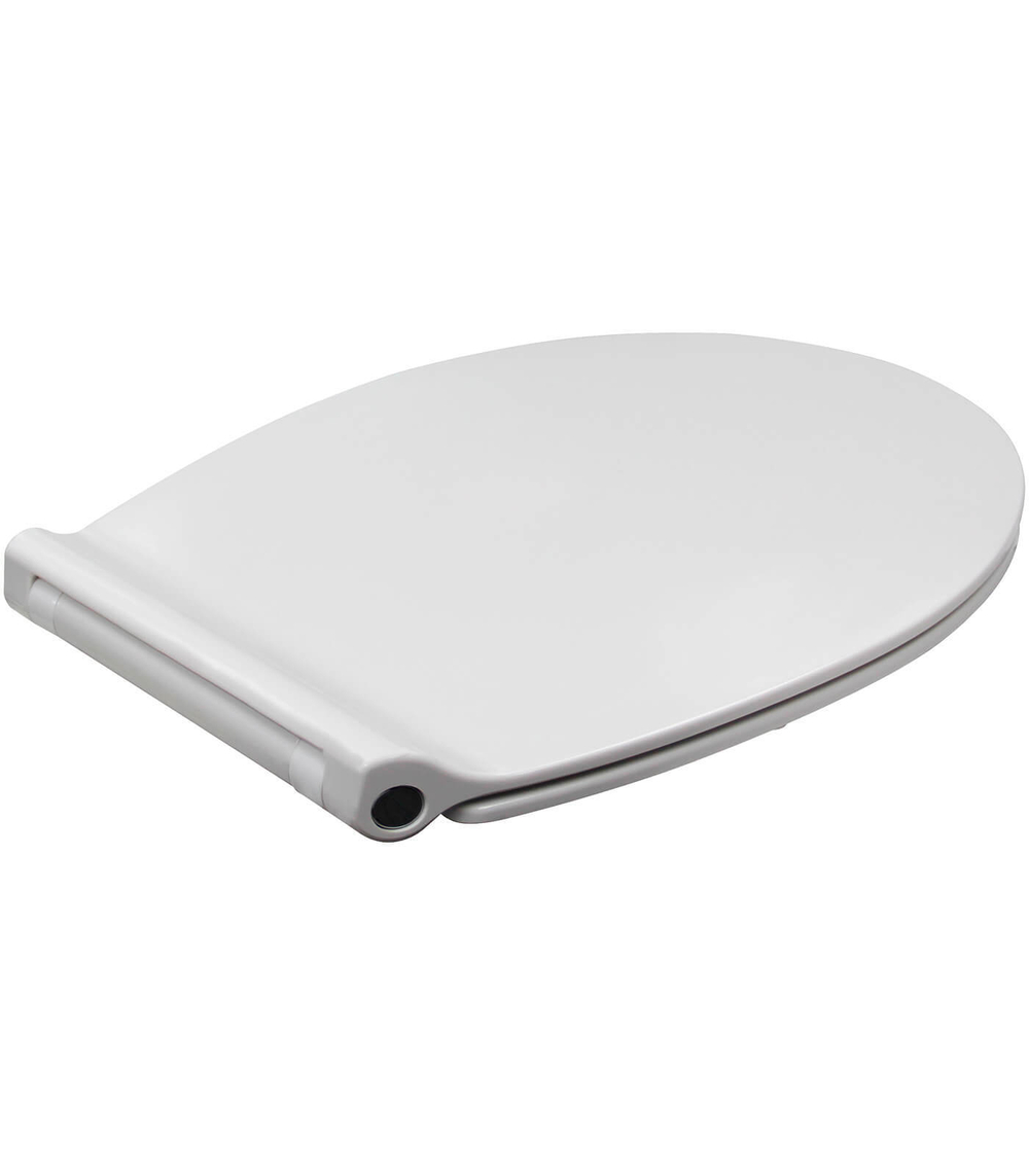 Сиденье для унитаза с крышкой Nofer 13147.W белое