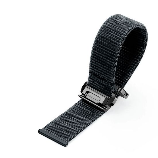 Ремешок TacFit 26 мм. для Garmin Fenix 7x / 6x / 5x / 3, Enduro 2 / Tactix 7, Tactix Delta нейлоновый быстросъемный на липучках (Серый)