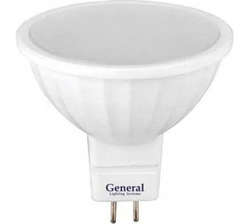 Лампа светодиодная GLDEN-MR16-B-12-230-GU5.3-3000