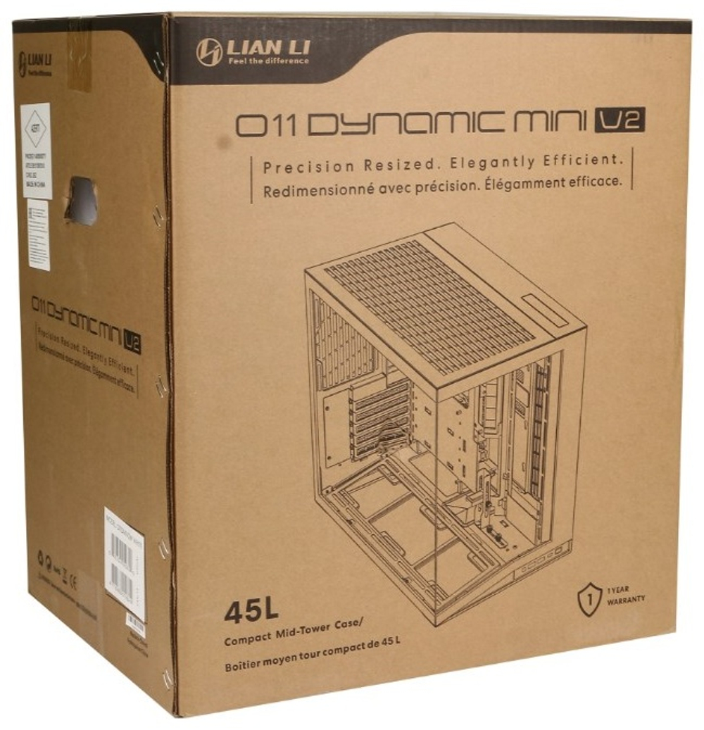 Корпус LIAN LI O11 Dynamic Mini V2 (G99.O11DMIV2W.000 белый