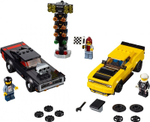 LEGO Speed Champions: Автомобили 2018 Dodge Challenger SRT Demon и 1970 Dodge Charger R/T 75893 — 2018 Dodge Challenger SRT Demon and 1970 Dodge Charger R/T — Лего Спид чампионс Чемпионы скорости