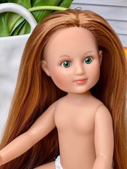 Кукла Nines виниловая 34см Leslie без одежды (1440W4)