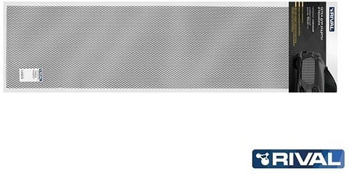 Сетка алюмин. декоративная 25 см*100 см (ячейки 0,5 см*0,5 см) без покрытия (RIVAL)