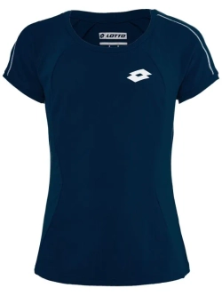 Футболка для девочки Lotto Squadra Girl Tee - navy blue
