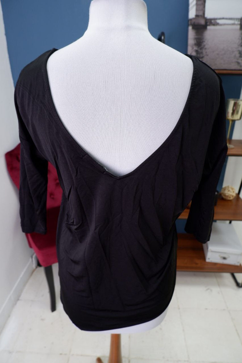 Джемпер Stradivarius с открытой спиной 44 размер