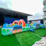 Автодром надувной «Мой город» детский, 13×11×2,8 м