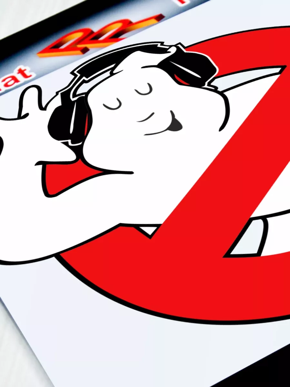 Наклейка - Знак наушники