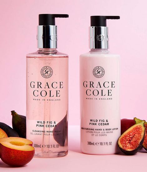 Дикий инжир и розовый кедр лосьон для тела и рук, Grace Cole