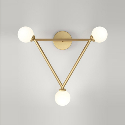 Wall design lamp  Triangle by Atelier Areti